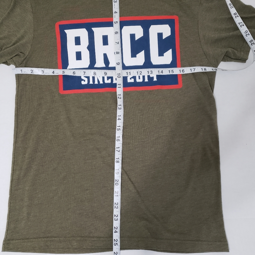 Black Rifle Coffee Company crewneck T-Shirt Men's medium olive green - Picture 5 of 7